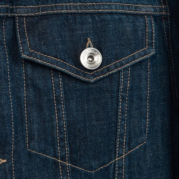 Brunello Cucinelli SS/22 Blue Cotton-Denim Jean Jacket - Picture 8 of 16